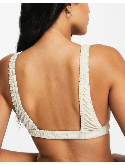 Free People wait and see bralette in off white