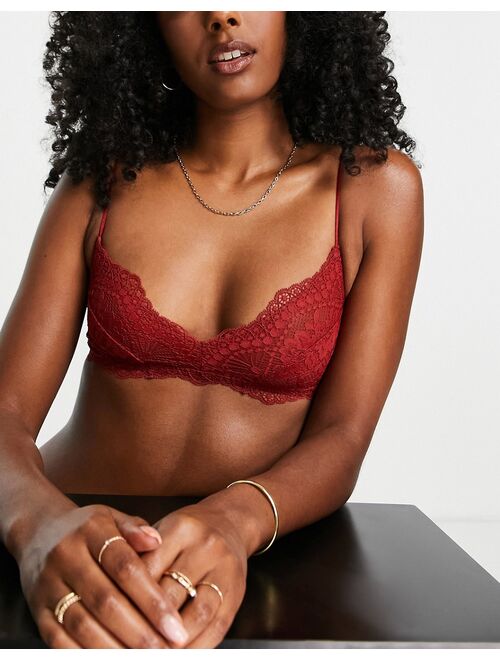 Free People maya multiway bralette in red