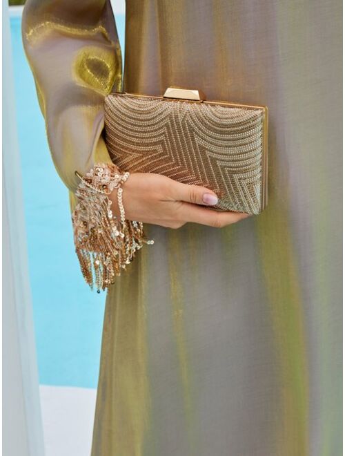 Shein Mini Studded Decor Box Bag