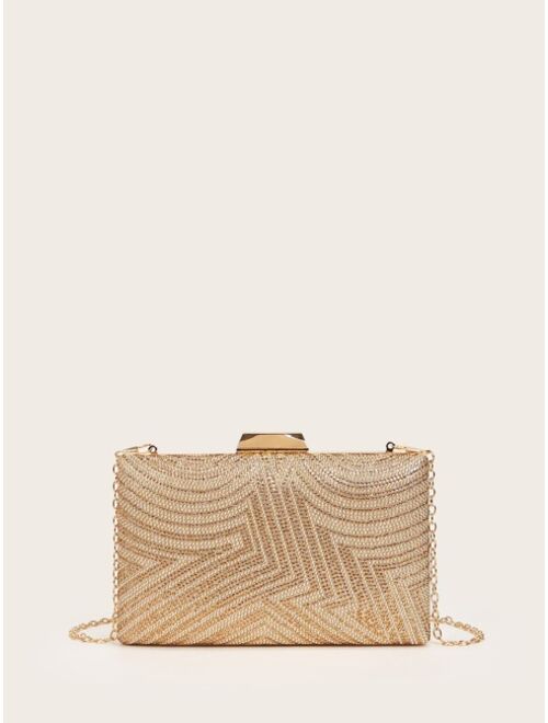 Shein Mini Studded Decor Box Bag