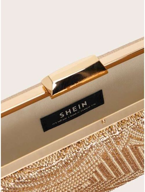 Shein Mini Studded Decor Box Bag