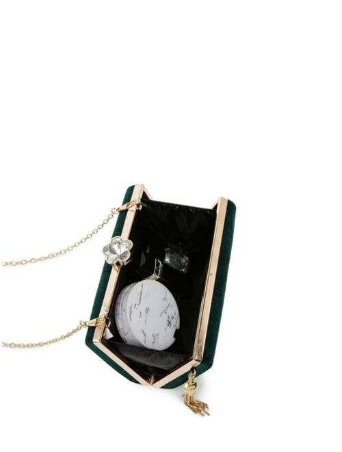 Shein Mini Velvet Chain Box Bag