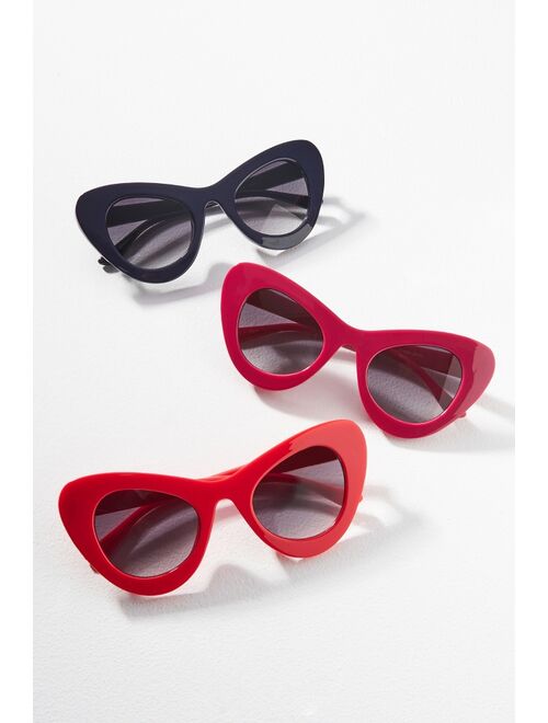 Anthropologie Oversized Cat Eye Sunglasses