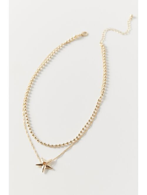 Urban outfitters Mia Pendant Layer Necklace