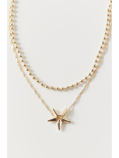 Urban outfitters Mia Pendant Layer Necklace
