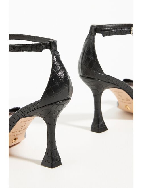 Vicenza Ankle Strap Bow Heels