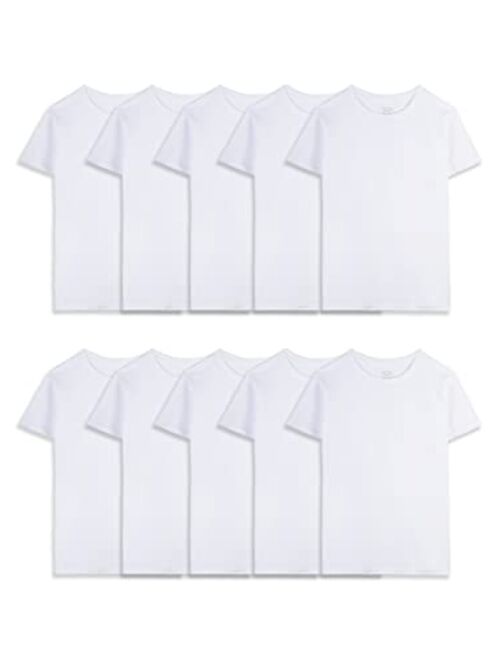 Fruit of the Loom Boys' Cotton White T Shirt
