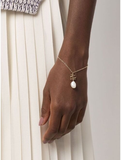 Karl Lagerfeld K/Autograph pearl drop bracelet