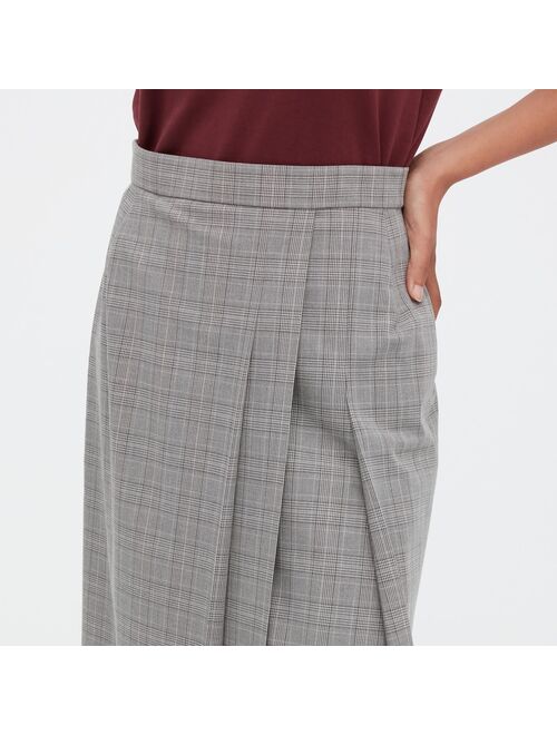 Uniqlo Side Pleated Narrow Skirt (Tall)