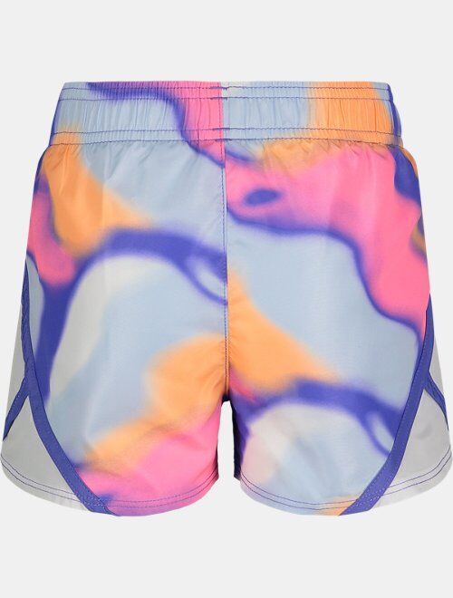 Under Armour Girls' Pre-School UA Fly-By Ombre Blobs Shorts
