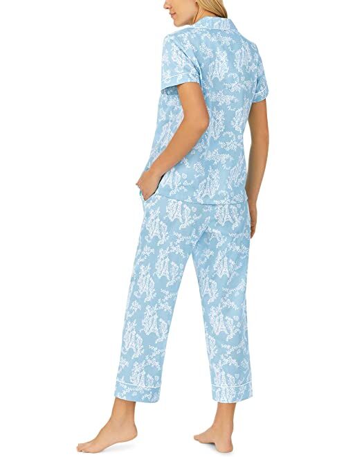 BedHead Pajamas Short Sleeve Cropped PJ Set