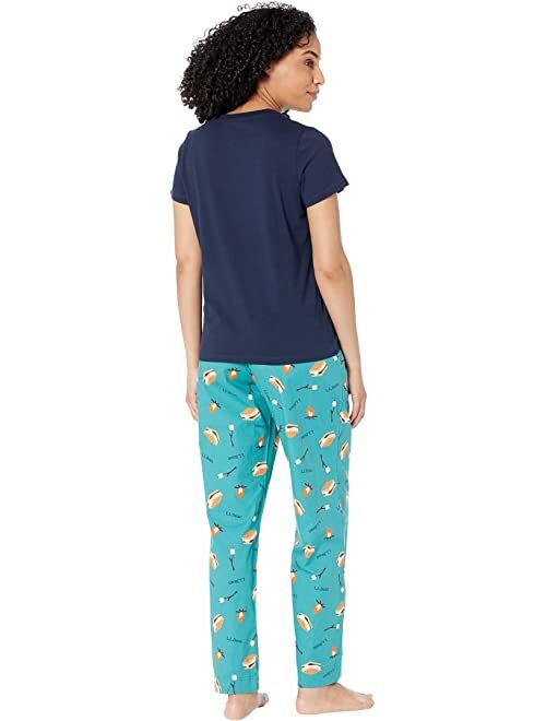 L.L.Bean Springtime Sleep PJ Set