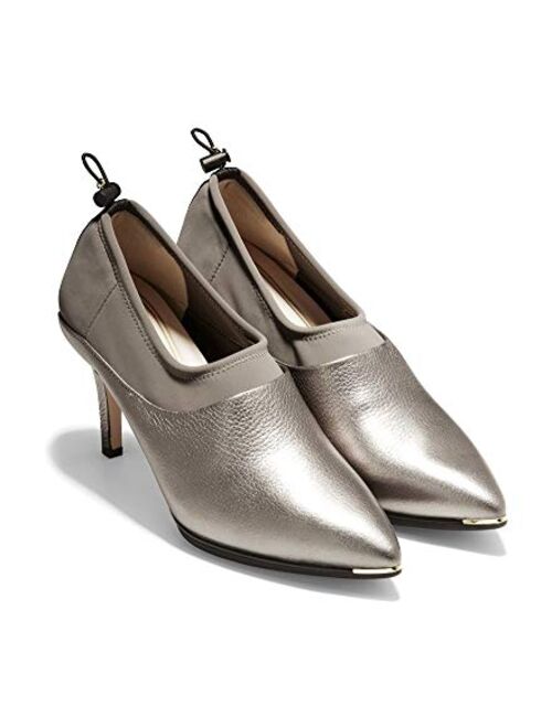 Cole Haan Womens Grand Ambition 75Mm Pointed Toe Stiletto Pumps - Silver