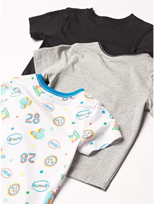 Spotted Zebra Disney | Marvel | Star Wars | Frozen Boys and Toddlers' Short-Sleeve T-Shirts, Multipacks