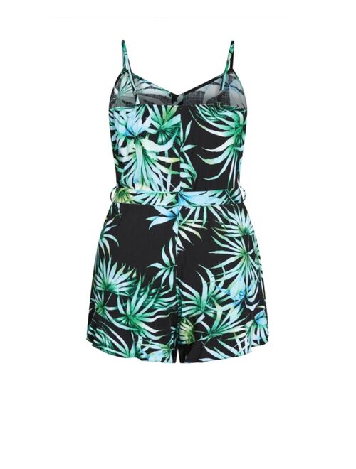 CITY CHIC Trendy Plus Size Phi Phi Fun Romper