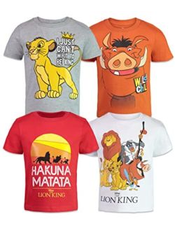 Lion King Pumbaa Simba Graphic T-Shirts Infant to Big Kid