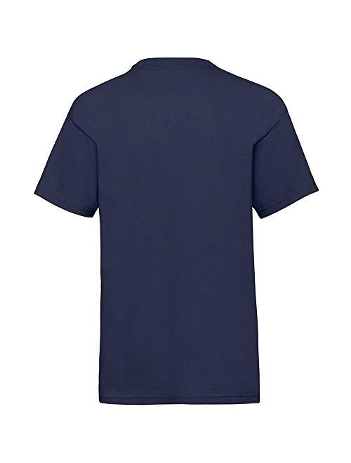Fruit Of The Loom T-Shirt. Fruit of The Loom Childrens/Kids Little Boys Valueweight Short Sleeve T-Shirt
