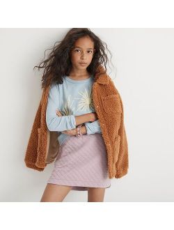 Girls' pull-on quilted skirt