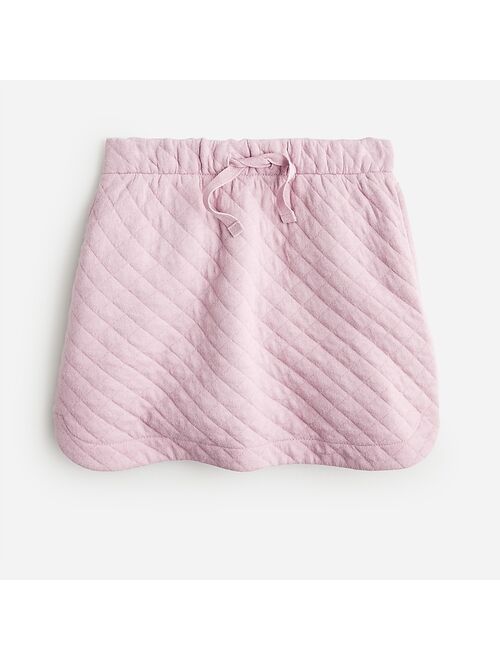 J.Crew Girls' pull-on quilted skirt