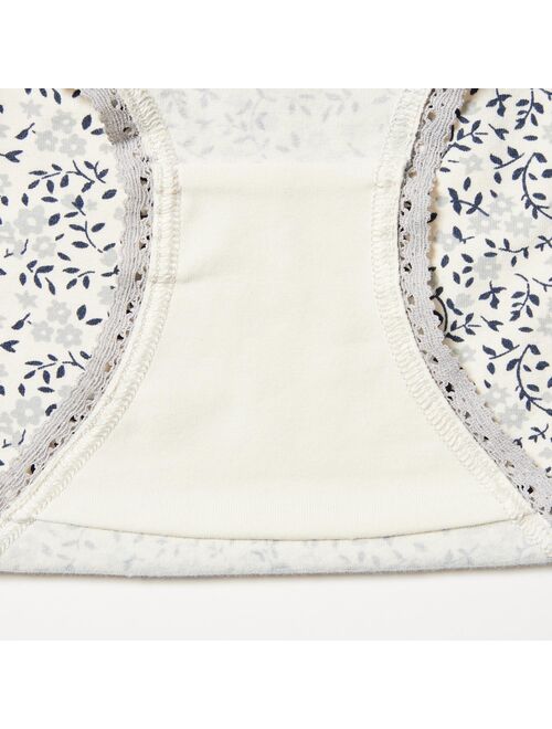 UNIQLO Mini-Flower Print Hip Huggers