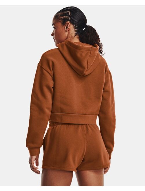 Under Armour Women's UA Essential Fleece Playback Full-Zip Hoodie
