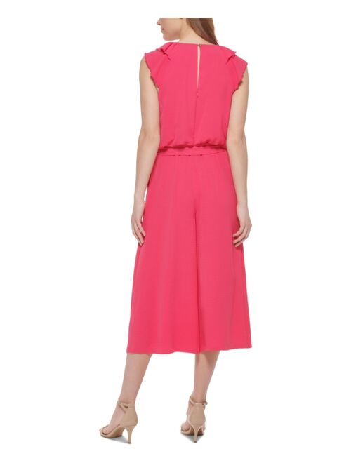 VINCE CAMUTO Women's Blouson Cropped Jumpsuit