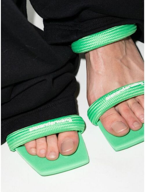 Alexander Wang Jessie Tubular 55mm sandals
