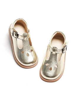 Kiderence Girls Flat Dress Shoes School Oxfords Marry Jane (Toddler/Little Kids)