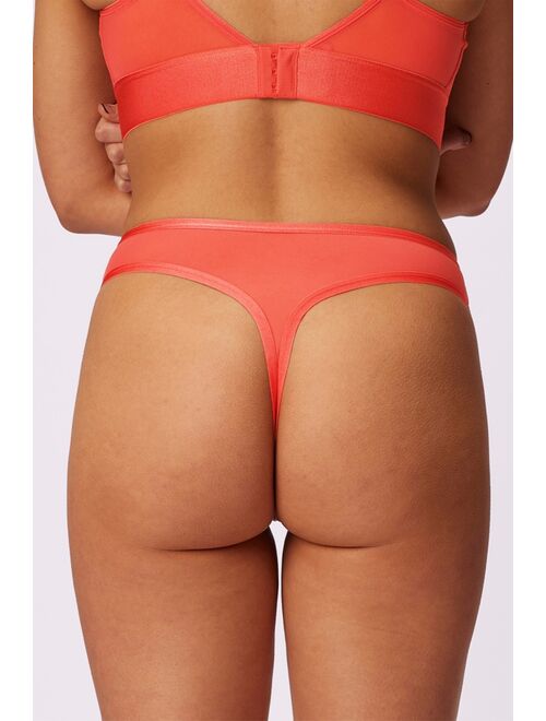 Parade Silky Mesh High-Cut Thong
