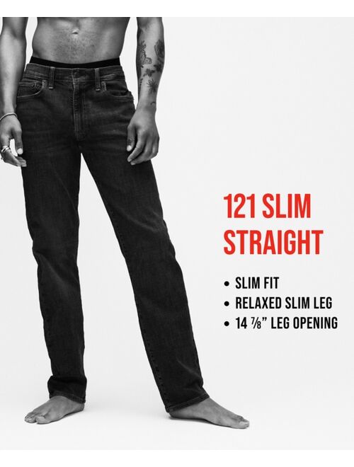LUCKY BRAND Men's Slim-Fit 121 Heritage Jeans