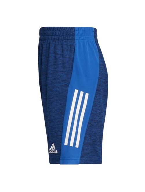ADIDAS Big Boys Elastic Waistband Designed 2 Move Feel Well Shorts
