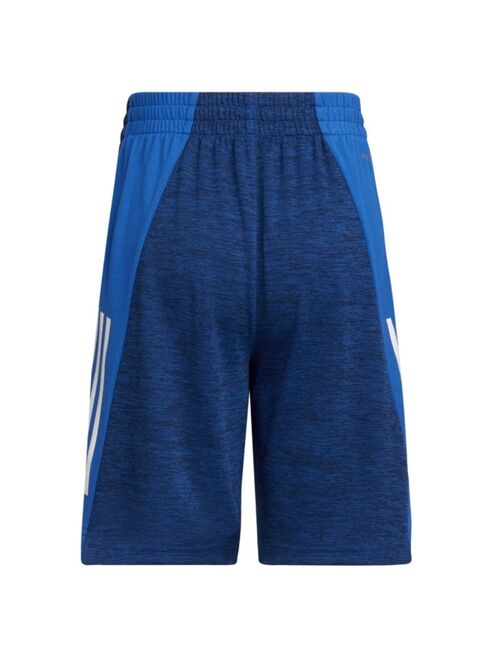 ADIDAS Big Boys Elastic Waistband Designed 2 Move Feel Well Shorts