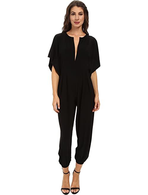 Norma Kamali Rectangle Jog Jumpsuit