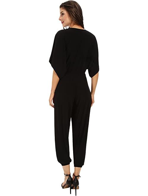 Norma Kamali Rectangle Jog Jumpsuit