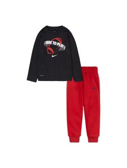 Toddler Boys Nike Dri-FIT "Here To Play" Set