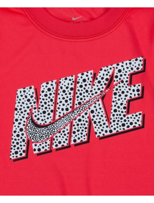 Nike Toddler Boys Block Dri-Fit T-shirt and Shorts, 2-Piece Set
