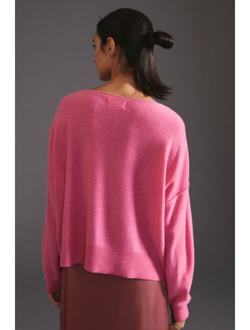 Pilcro Lani Cashmere Boatneck Sweater