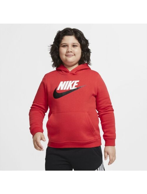 NIKE Big Boys Sportswear Club Pullover Hoodie, Extended Sizes