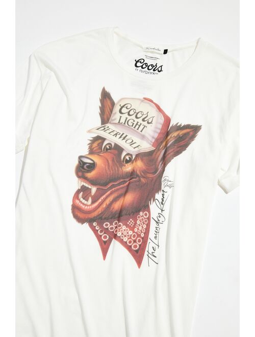 Urban Outfitters Coors Light Beer Wolf Tee