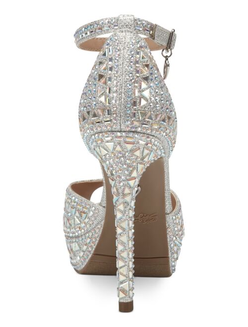 THALIA SODI Women's Chace Embellished Platform Pumps