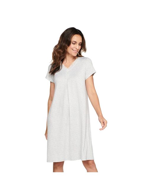 Women's Croft & Barrow Short Sleeve Nightgown