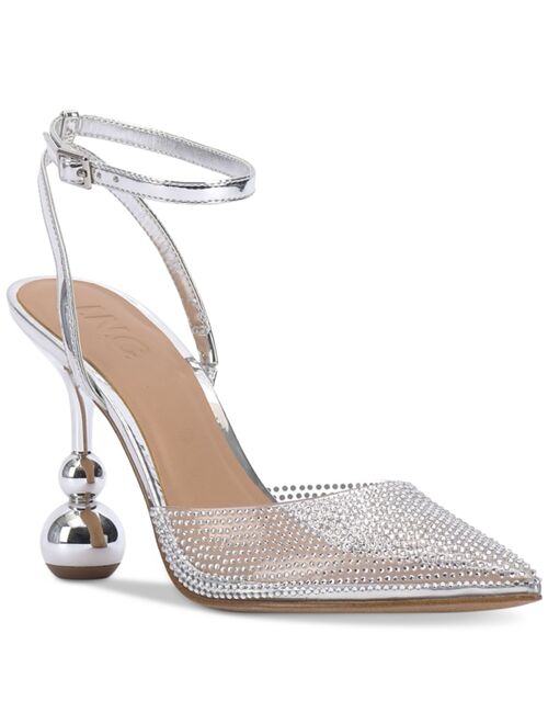 INC INTERNATIONAL CONCEPTS Women's Rami Two-Piece Ankle-Strap Pumps, Created for Macy's