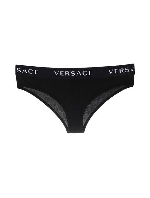 Versace logo waistband briefs