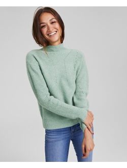 Women's 100% Cashmere Pointelle Sweater, Created for Macy's