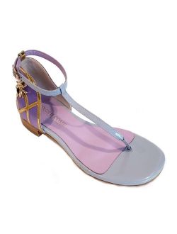 THINGS II COME Women's Gloria Luxurious Flat Sandals