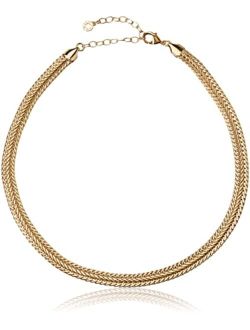Classics Gold-Tone Flat Chain Necklace