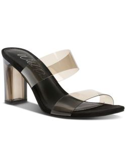 Wild Pair Zandria Two-Piece Clear Vinyl Dress Sandals, Created for Macy's