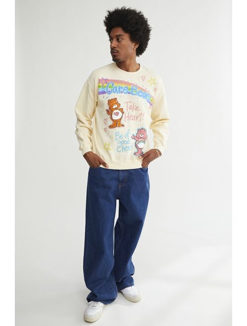 Urban Outfitters Care Bears Take Heart Jumbo Print Crew Neck Sweatshirt