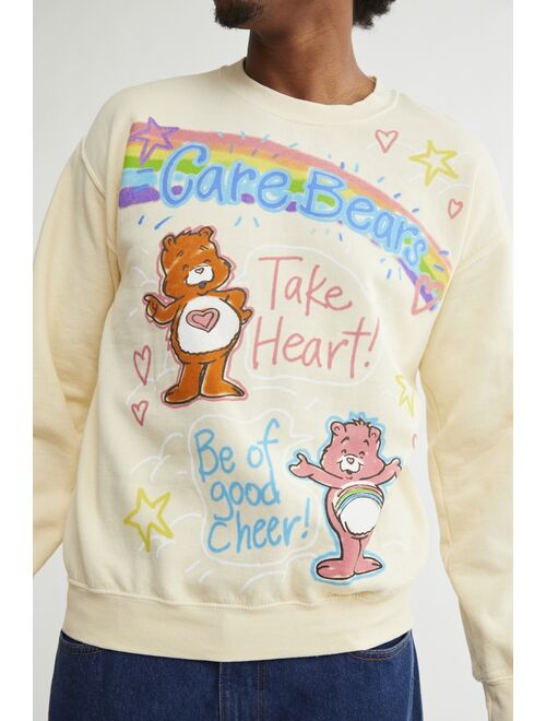 Urban Outfitters Care Bears Take Heart Jumbo Print Crew Neck Sweatshirt