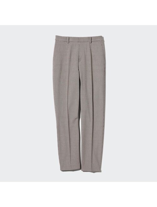 UNIQLO Smart Ankle Pants (2-Way Stretch Checked, Tall)